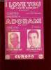 I LOVE YOU / ADORAMI.. ARTURO CASADEI / U. FUSCO.