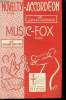 Novelty accordéon, fox / Music fox, fox. Carrara Emile, Sauton Etienne