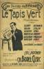Le tapis vert. Borel Clerc Ch.