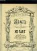 Sonates pour piano et violon, 18 sonates. Mozart