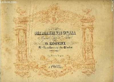 Der babier von Sevilla fur pianodorte zu vier handen