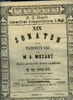 Sonate pour piano solo- Sonaten fur das pianoforte solo N&deg;5 sonate en D. Mozart W.A./ Stolze H.W