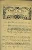 L'illustration , supplément au N° 3118, 29 novembre1902: Nuit d'été pour piano et chant. Lacombe Paul