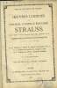 Oeuvres choisies de Johann, Joseph & Edouard Strauss , volume I. Strauss