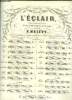 L'éclair,N° 3 bis opéra comique en 3 actes, piano chant. Halévy F.