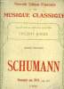 Sonate en sol (Op 22),2ème partie pour piano. Schumann