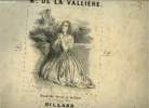 Melle de la Valliere, pour piano. Billard E.