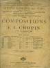 Compoisitions de F.F. Chopin- Oeuvres classiques pour piano. Chopin F.F./ Cesi Benjamin