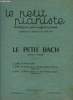 Le petit pianiste , bibliothèque classique à l'usage de la jeunesse, 1er livre : 24 pièces faciles. Philipp I./ Vaillant H.