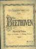 Streich Trios (trios à cordes - string trios), violino- Trios pour violon, alto et violoncelle. Beethoven