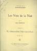 Les voix de la nuit, pour piano et chant. Chanoine Davranches R.