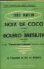 Noix de coco / Boléro Brésilien pour accordéon. Martin Fred