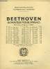 Sonates pour piano, éditio revue et doigtée par L.Diémer. Beethoven, Diémer L.
