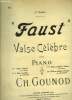 Faust, valse célèbre pour piano. Gounod Ch.