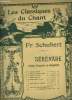 Sérénade- Le chant du cygne N° 4, pour piano et chant. Schubert Fr.