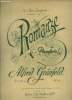 Romanze pour piano, op 42. Grunfeld Alfred
