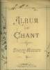 Album de chant. Collectif
