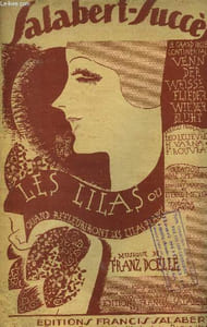 Les lilas- Quand refleuriront les lilas blancs, slow fox chanté- Avec paroles/ Valse amoureuse avec paroles/ Discrètement , chanson fox trot avec paroles