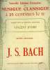 Cappricio sur le départ de son frère bien-aimé. Bach J.S