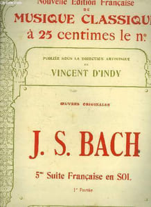 5me suite française en sol, 1re partie