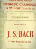 5me suite française en sol, 1re partie. Bach J.S.