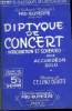 Diptyque de concert pour accord&eacute;on solo. Bratti Celino