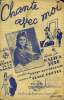 Chante avec moi. Grothe Franz