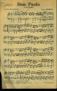 Domingo pour piano accordéon/ Don Paolo pour piano accordéon