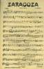 Zaragoza, pas-doble pour hautbois. Crucia A.