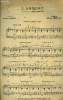 Mon amour impossible/l'absent pour piano conducteur. Becaud Gilbert