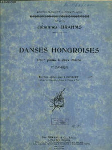 Danses hongroises pour piano a deux mains