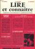 LIRE ET CONNAÎTRE. CLASSES DE 6me DE TRANSITION ET 1re ANNEE DE FIN D'ETUDE. R. CARON, G. VIONNET, P. BARDOU