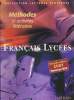 METHODES ET ACTIVITES LITTERAIRES. FRANCAIS LYCEES. PROGRAMMES 2000-2001 NOUVEAU BAC.. ALAIN PAGES (sosus la direction de)