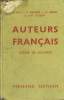 AUTEURS FRANCAIS. CLASSE DE SECONDE. M. RAT, F. RICHARD, H. BENAC, A.M. GOSSART