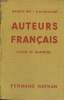 AUTEURS FRANCAIS. CLASSE DE QUATRIEME. MAURICE RAT, A.M. GOSSART