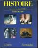 HISTOIRE. TERMINALES. NOUVELLE EDITION 1991.. J. MARSEILLE, J.P. AZEMA, D. BORNE, J. BOUILLON...