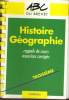 HISTOIRE GEOGRAPHIE. TROISIEME.. C. LANCEAU, M.H. MITTERAND, E. SZWARC