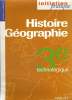 HISTOIRE, GEOGRAPHIE. 3e TECHNOLOGIQUE. INITIATION PRATIQUE. P. JOINT, J.P. COURBON, M. PAULINE, J.C. VIAU