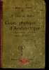 LE LIVRE DU MAÎTRE. COURS PRATIQUE D'ARITHMETIQUE DE SYSTEME METRIQUE ET DE GEOMETRIE. COURS MOYEN.. A. MINET ET L. PATIN