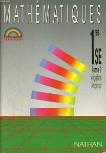 MATHEMATIQUES. PREMIERES SE. TOME 1 : ALGEBRE, ANALYSE PROGRAMME 1991.