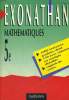 EXONATHAN. MATHEMATIQUES. CINQUIEME. 1000 EXERCICES GRADUES, DONT 150 AVEC REPONSES OU CORRIGES DETAILLES. RAPPELS DE COURS.. C. ACHAIN ET C. LIXI