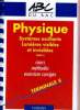 ABC DU BAC - PHYSIQUE SYSTEMES OSCILLANTS LUMIERES VISILES ET INVISIBLES - TOME 2 - TERMINALE S. A.TOMASINO - L. LE PENNEC