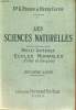 LES SCIENCES NATURELLES - BREVET SUPERIEUR ECOLES NORMALES (FILLES ET GARCONS) DEUXIEME ANNEE - ANATOMIE ET PHYSIOLOGIE ANIMALES ETUDE DES ANIMAUX - ...