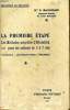 LA PREMIERE ETAPE - LES METHODES ACTUELLES D'EDUCATION POUR LES ENFANTS DE 2 A 7 ANS - PRINCIPES - DOCUMENTATION - PRATIQUE - SIXIEME EDITION ...