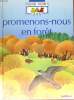 PROMENONS-NOUS EN FORET - LA PETITE ENCYCLOPEDIE NATHAN DES 3.4.5 ANS - POUR LES CURIEUX DE TOUT.. A. POZNER
