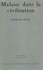 MALAISE DANS LA CIVILISATION - BIBLIOTHEQUE DE PSYCHANALYSE DIRIGEE PAR D. LAGACHE. S. FREUD