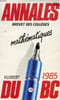 ANNALES DU BREVET DES COLLEGES 1985, MATHEMATIQUES. COLLECTIF