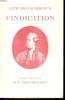 VINDICATION of some passages in the 15th & 16th chapters of the History of the Decline and Fall of the Roman Empire.. EDWARD GIBBON'S