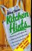 KITCHEN HINTS. HILARY DAVIES