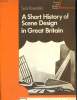 A SHORT HISTORY OF SCENE DESIGN IN GREAT BRITAIN. SYBIL ROSENFELD